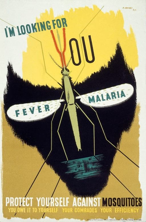 Colour lithograph after A. Games, UK, 1941