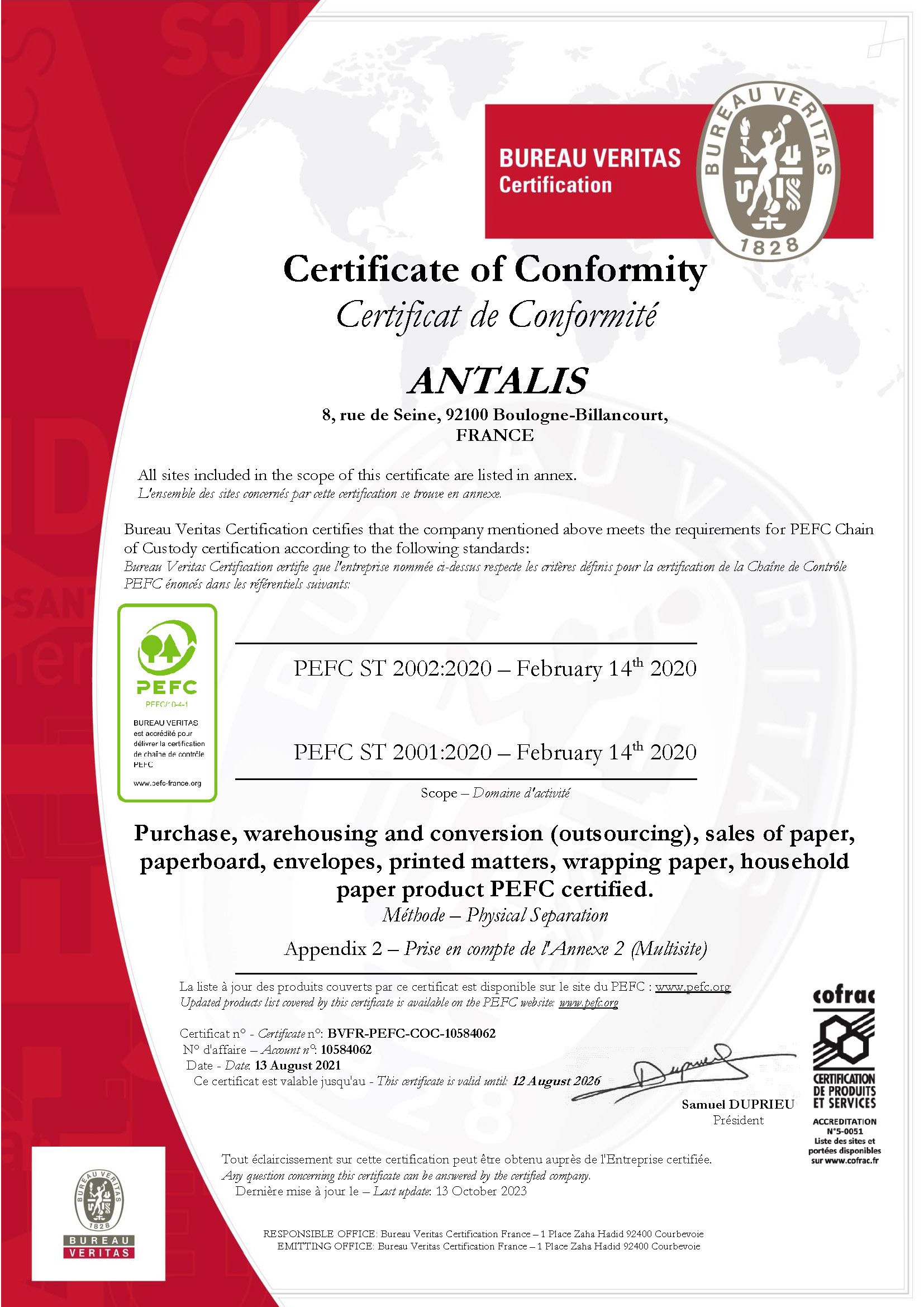 Antalis Group PEFC Certificate BVFR-PEFC-COC-10584062 Exp 12 Aug 2026_Seite_01.jpg