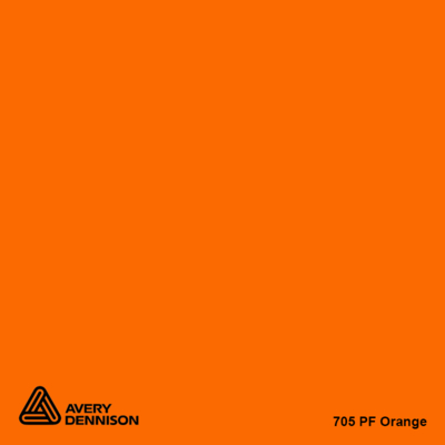 Avery 705 orange 1230mm