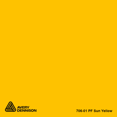 Avery 706-01 sun yellow 1230mm