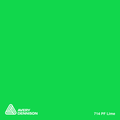 Avery 714 lime 1230mm
