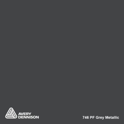 Avery 746 grey metallic 1230mm