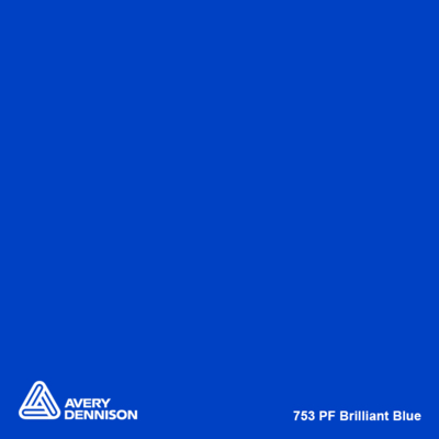 Avery 753 brillant blue 1230mm