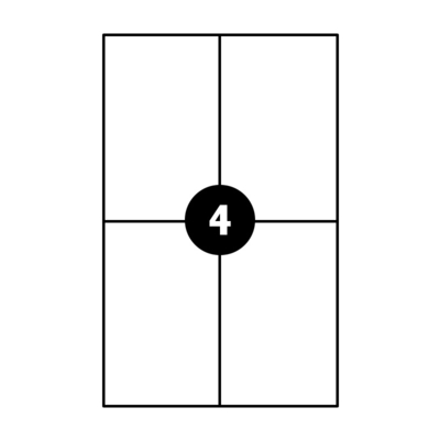 Image Label superblanc  70g/m2 105x149