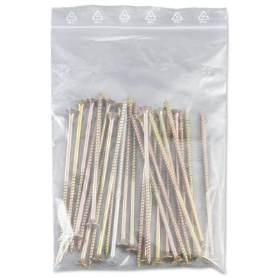 Sachets à fermeture par pression sans zone d'inscription Master'in Performance