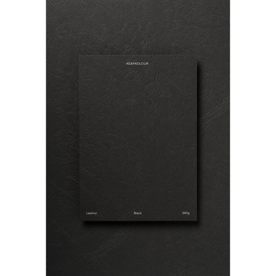 Keaykolour Leather Karte schwarz