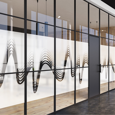 Coala Windows Decor Pattern Rollercoaster Contemporary wave 1525 mm