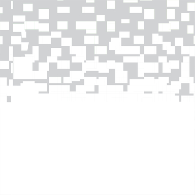 Coala Windows Decor Gradation White Squares Exploded 1525 mm