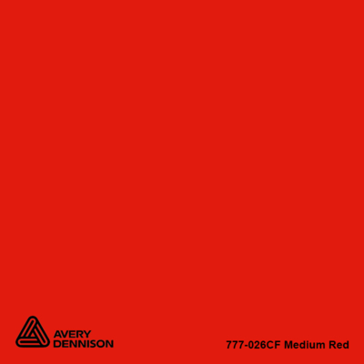 Avery 777-026CF Medium Red 1230mm