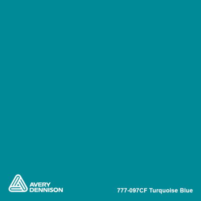 Avery 777-097CF Turquoise Blue 1230mm