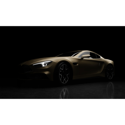 Arlon PCC application - 457 satin Bond Gold metal