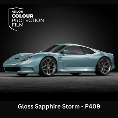 Arlon Colour Protection Film P409  Gloss Sapphire Storm 1524 mm x 18 m