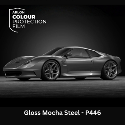 Arlon Colour Protection Film P446  Gloss Mocha Steel 1524 mm x 18 m