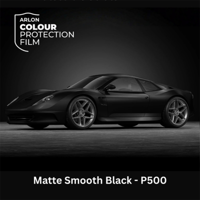 Arlon Colour Protection Film P500  Matt Smooth Black 1524 mm x 18 m