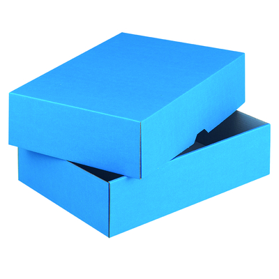 Boîtes télescopiques, bleu