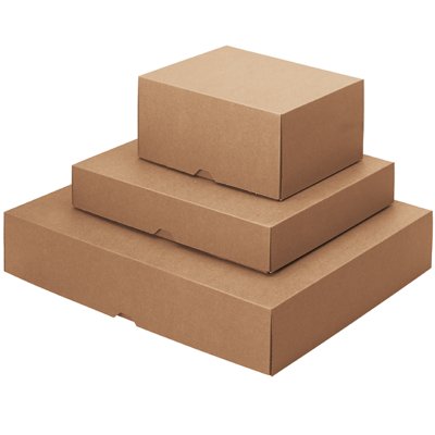 Cartons télescopiques, bruns - Premium