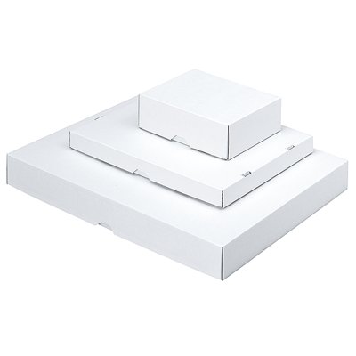 Cartons télescopiques, blancs - Premium