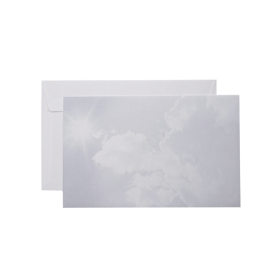 Enveloppe deuil erable Ciel