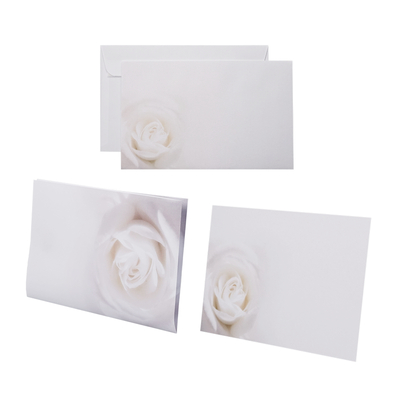Set de deuil Rose blanc