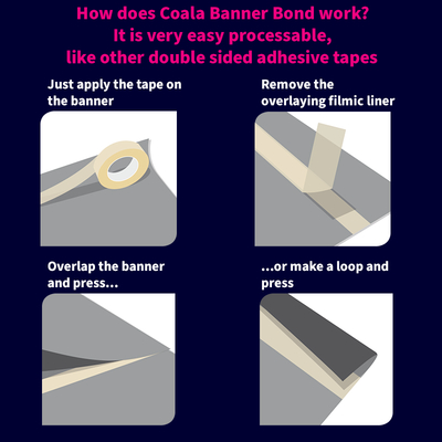 Coala BannerBond transparent 25mm