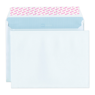Elco documento poches avec plis latéraux 324 x 239mm 120gm2 patte autoadhésive sans fenêtre
