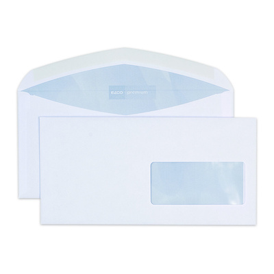 Elco premium C5/6 100gm2 gummiert Fenster rechts