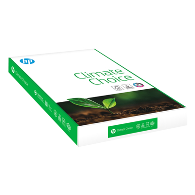 HP Climate Choice A3 ream couchée à gauche