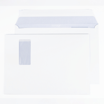 Image Impact C4 120gm2 patte autoadhésive fenêtre à droite