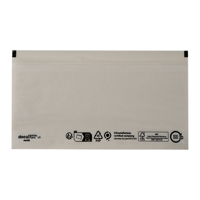 Dokumententasche aus Papier C6/5, transparent | Antalis CH