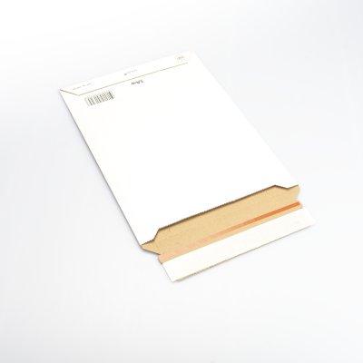 Envelope en carton ondulé, blanc