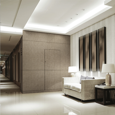 Coala Interior film FABRIC NE37 - Silver BROWN Lined Pattern 1220 mm