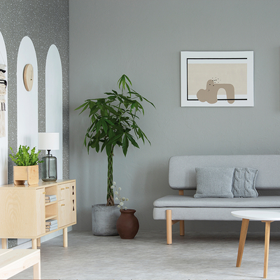 Coala Interior film NATURAL STONE NG02 SPOTTED CEMENT GREY 1220 mm