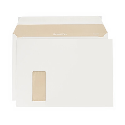 Normaset Puro/Biotop 3 C4 120gm2 patte autoadhésive fenêtre à gauche