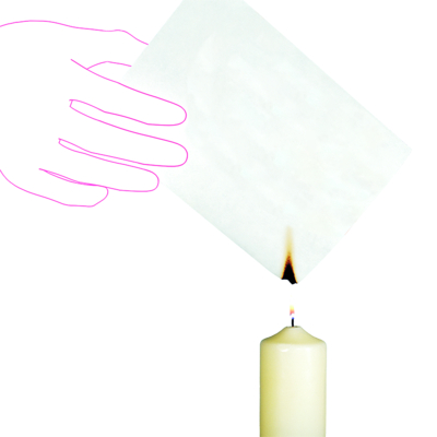 Schwer entflammbares Papier