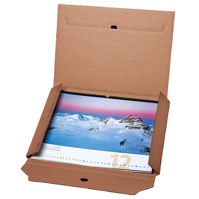 Enveloppe d'expédition, brun, avec fermeture à insérer