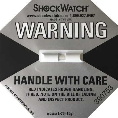 Indicateur de choc ShockWatch Label 15g, gris