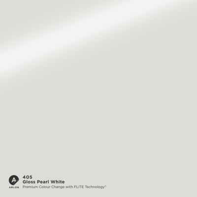 Arlon Premium Colour Change 405 Gloss Pearl White 1524mm