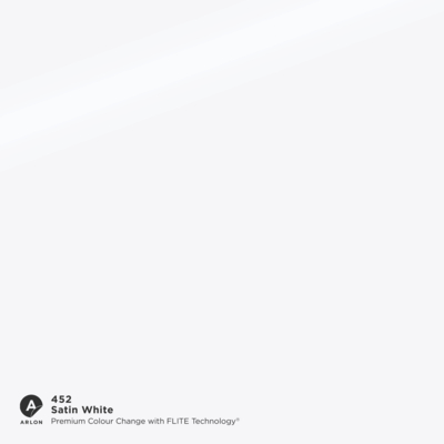 Arlon Premium Colour Change 452 Satin White 1524mm