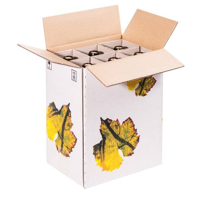 Emballages de transport pour bouteilles de vin - Premium