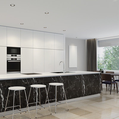 Coala Interior film MARBLE U50 - Ash Black Marble 1220 mm