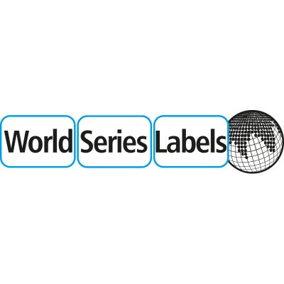 World Series Labels Metallisiert Logo