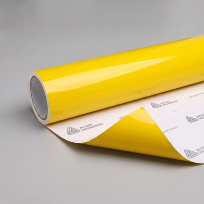 Avery Supreme Wrapping Film Gloss Yellow 1520mm