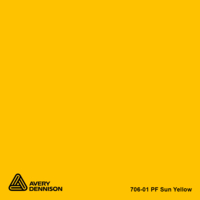 Avery 706-01 sun yellow 1230mm