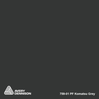 Avery 759-05 komatsu grey 1230mm