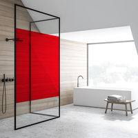 Coala Windows Decor Colours Red vermillon 1525 mm