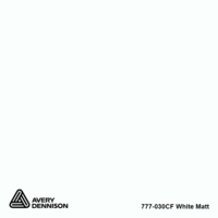 Avery 777-030CF White Matt 1230mm