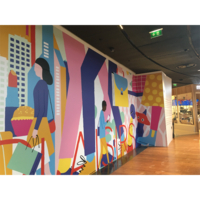 Coala Walldesign Stick R - Anwendung
