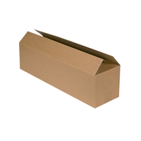 Wellkarton-Faltboxe, braun, 2-wellig