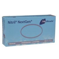 Nitrilhandschuhe NextGen, Grösse 7/M, puderfrei, blau, Zupfbox zu 100 Stück | Antalis CH