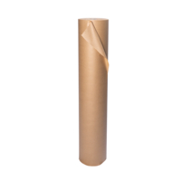 Papier Kronen, brun, lisse 1 face, rayures étroites, 80 g/m2, bobineau 750 mm | Antalis CH